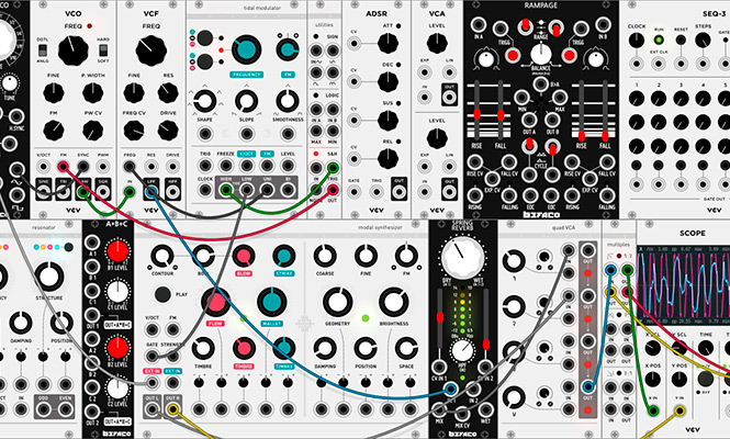 Disfruta de este nuevo sinte modular virtual